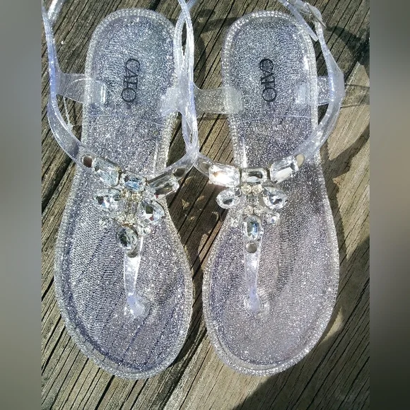 Cato's Glitter Platform sandals - Picture 1 of 6